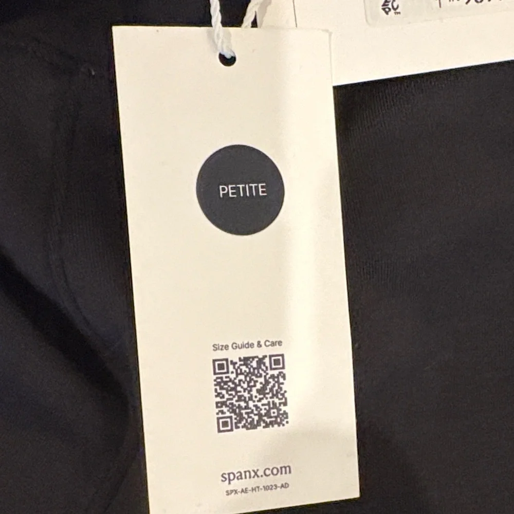 NWT SPANX Black straight Air Essentials pants - Picture 8 of 11